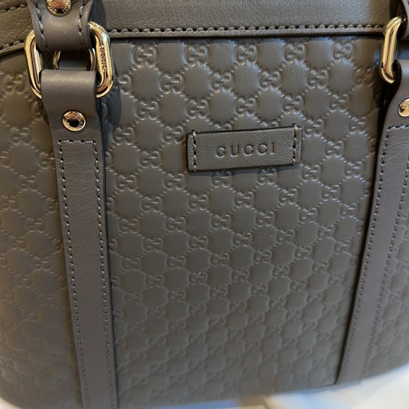 Cute spring  - GUCCI GREY BAG GUCCIMANIA NEW DUST BAG - Picture 5 of 9